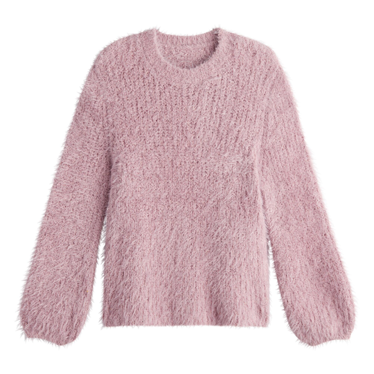 Lilac Eyelash Knit Sweater: Purple by World Market