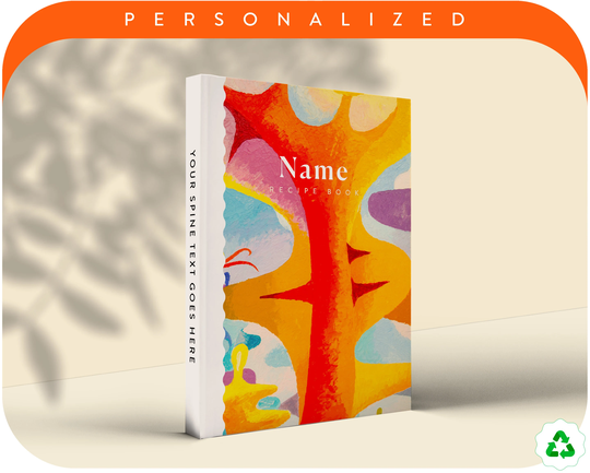 Personalized Recipe Book With Measurement Page, Custom Gift For Birthday, Mom & Dad, Anniversary