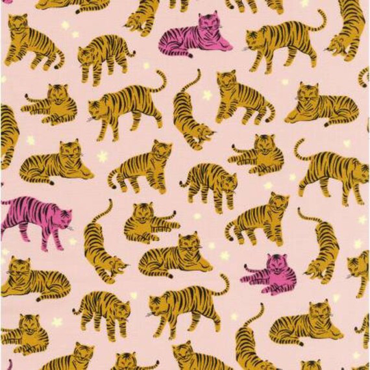Wild & Free Tigers Orange, By Robert Kaufman