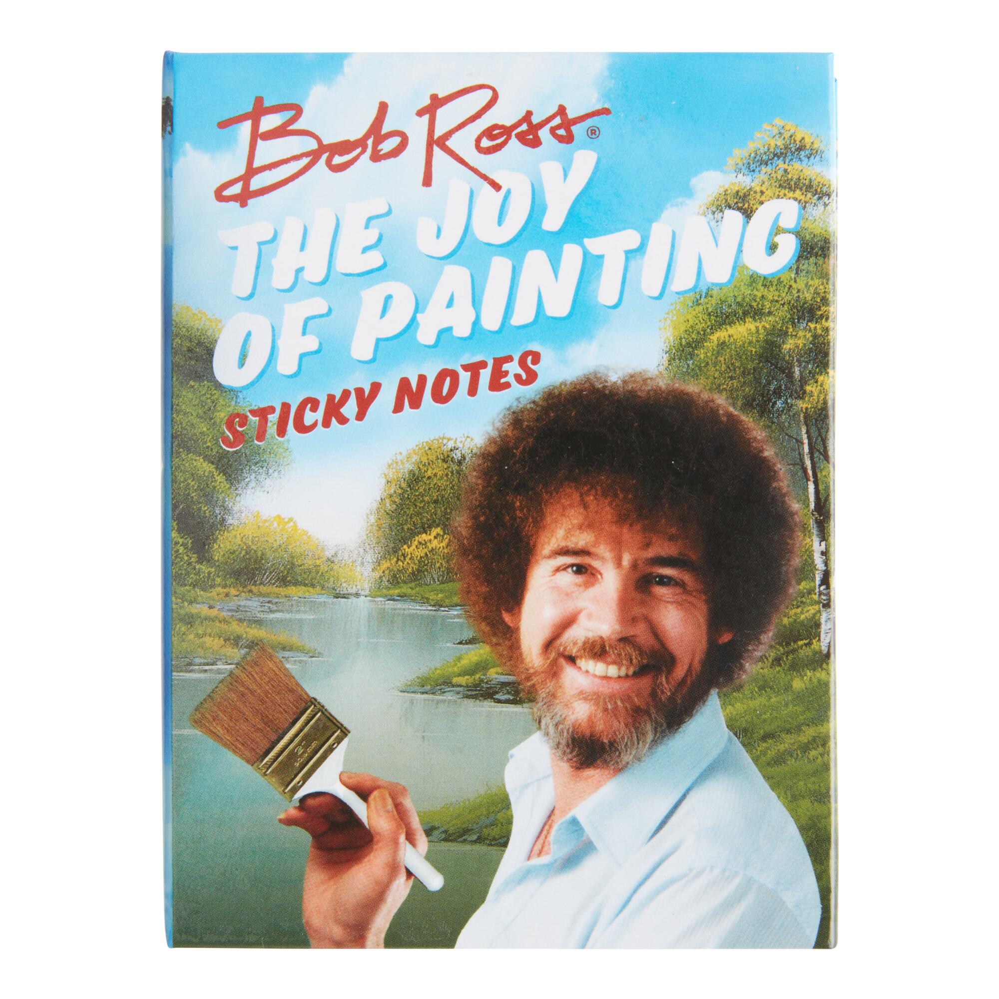 Bob Ross Joy of Painting Sticky Notes by World Market