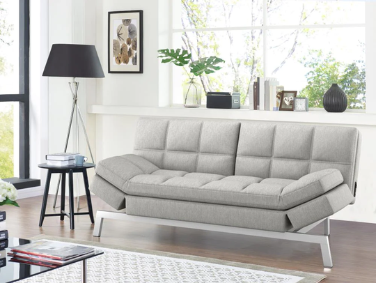 Coddle Toggle Modern Dove Polyester/Blend Reclining Sleeper in Gray | COTO3SFDV