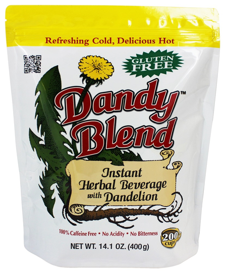 Dandy Blend - Instant Herbal Beverage with Dandelion - 14.1 oz.