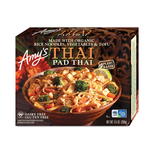 2-Pack Amy's Tofu Pad Thai with Rice Noodles 9.5 oz box