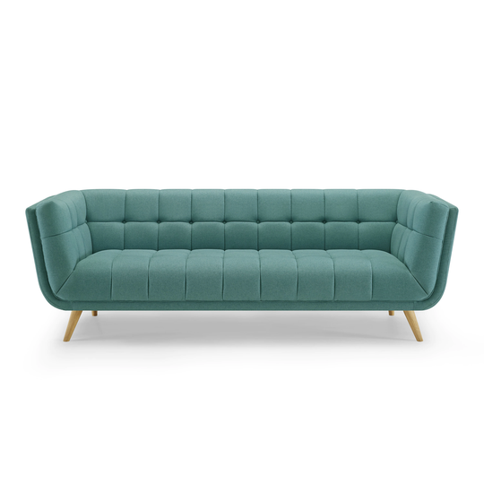 Clihome Lounge sofa Modern Mint Green Polyester/Blend Sofa | VO-SA773