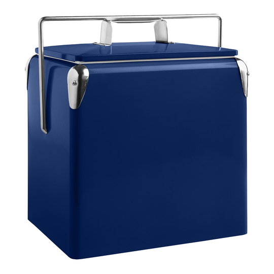 Royal Blue Retro Drink Cooler by World Market