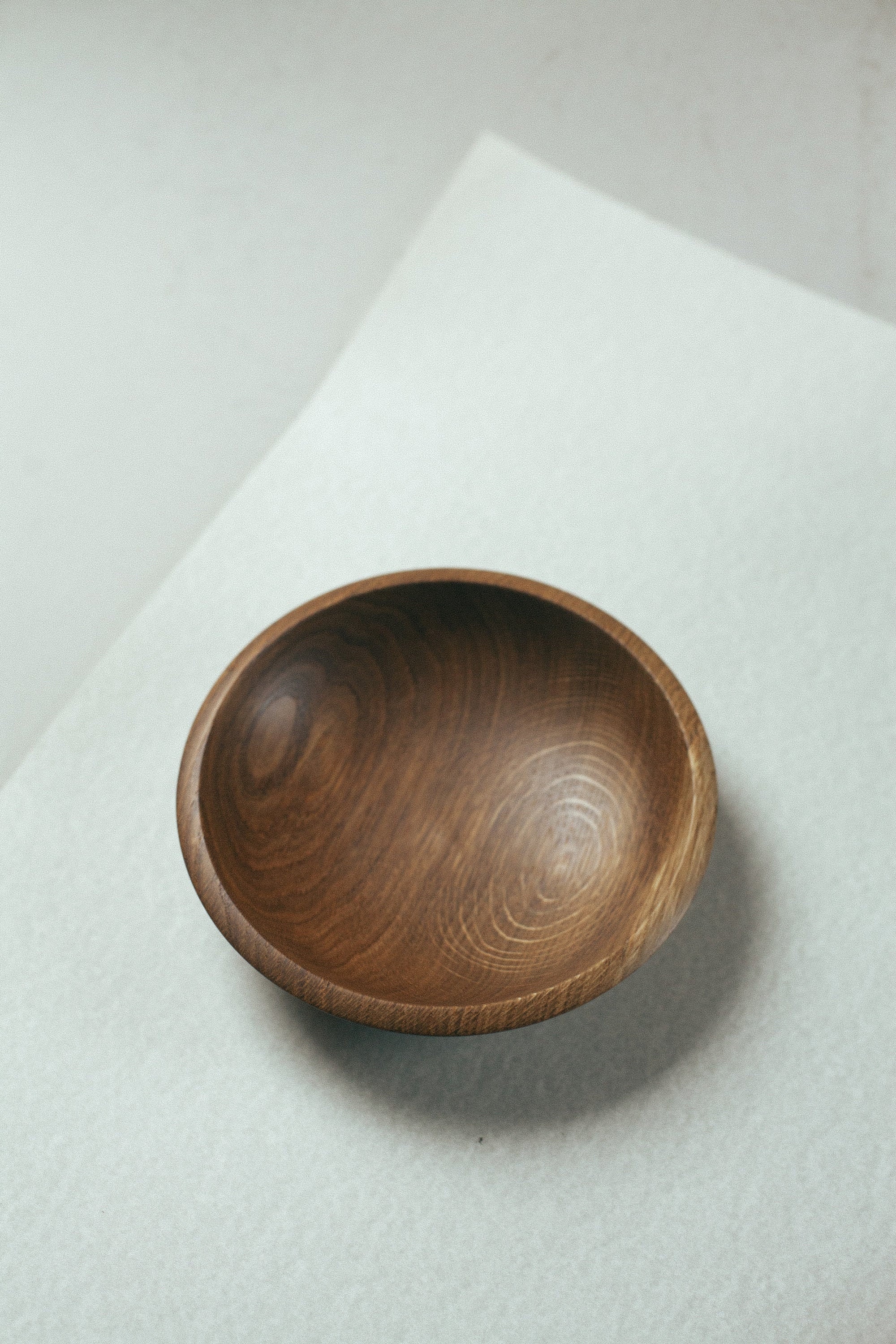 Oak Bowl | Breakfast Cereal Wooden Serving Salad Ramen Dinnerware Gift For Him