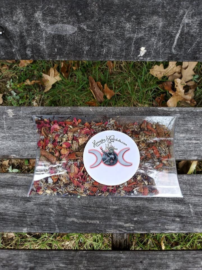 Morrigan Blended Loose Incense Raven Morrighan Herbal Blend