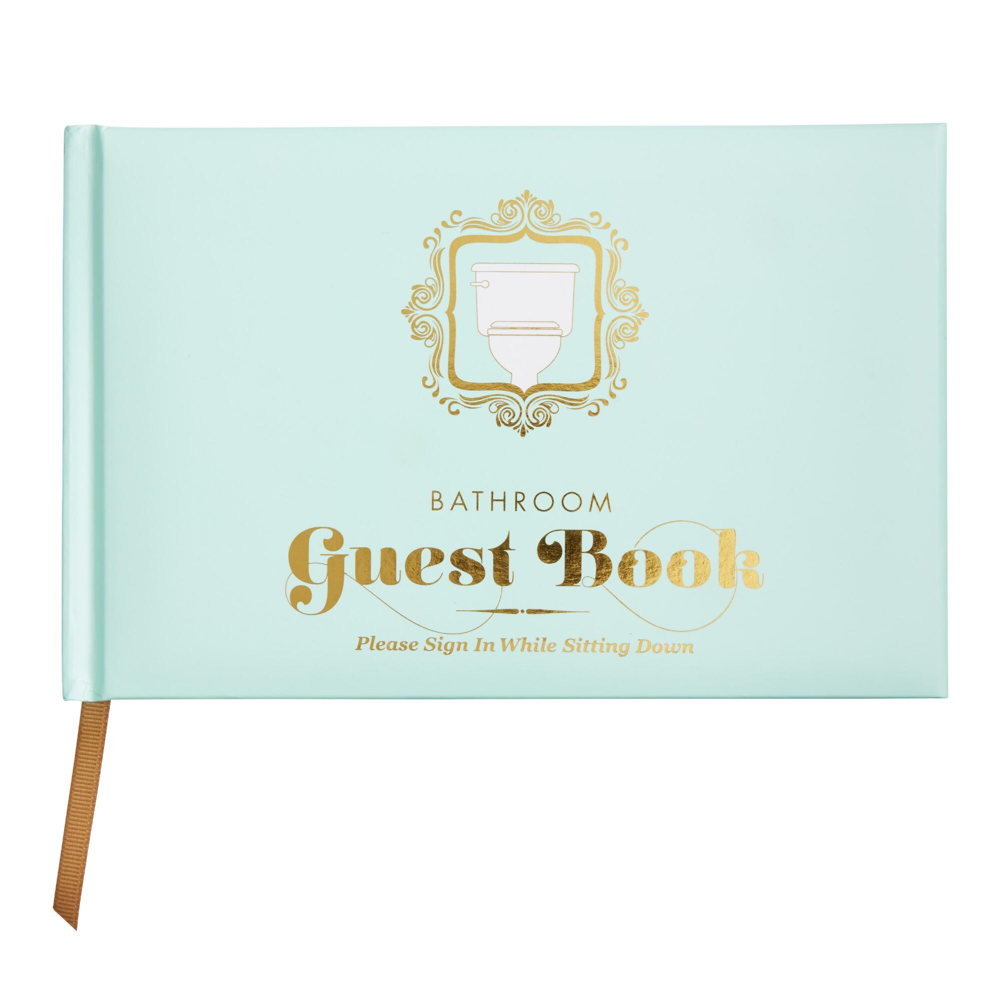 Bathroom Guest Book by World Market