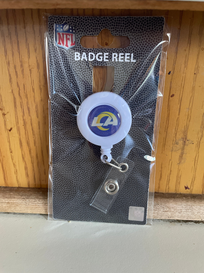 Los Angeles Rams Retractable Badge Holder Reel