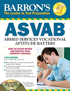 Barron's ASVAB with CD-ROM by Terry L. Duran