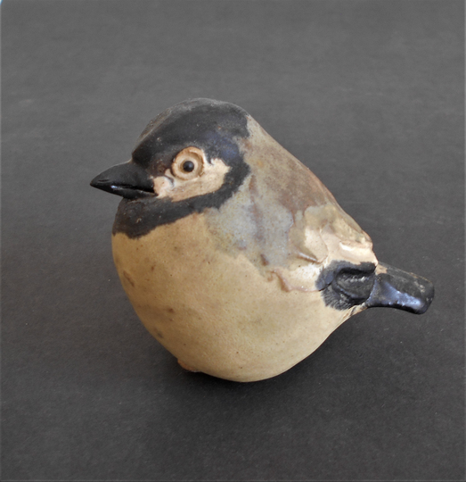 Vintage Signed Stoneware Bird By Swedish Ceramicist Gunnar Hansson Lomma Sweden