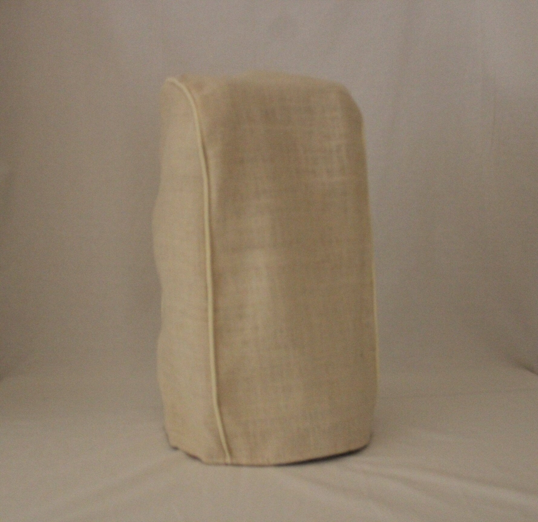 Cream Burlap Blender Cover