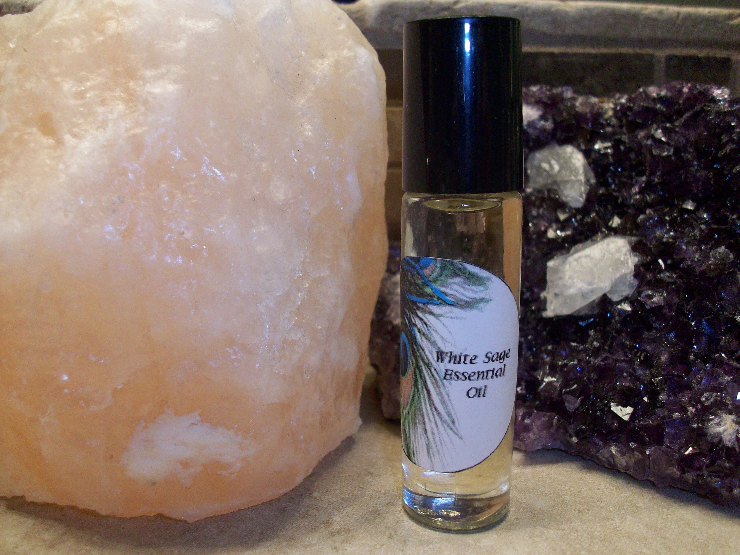 White Sage Essential Oil Blend 1/3 Oz Roller Bottle