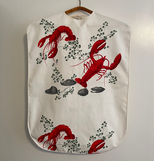 Rare Vintage Lobster Bib By Wilendur - Designed Sergie Bogdanovich