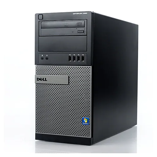 Dell OptiPlex 990 Tower Core i5 2400 3.1GHz 8GB RAM 1TB Hard Drive, Windows 10 Pro, Refurbished
