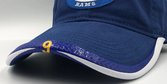 Personalized Los Angeles Rams Brimmtrimm Brim Protector Hat Not Included Accessory Football Customizable Christmas Gift Kupp Stafford