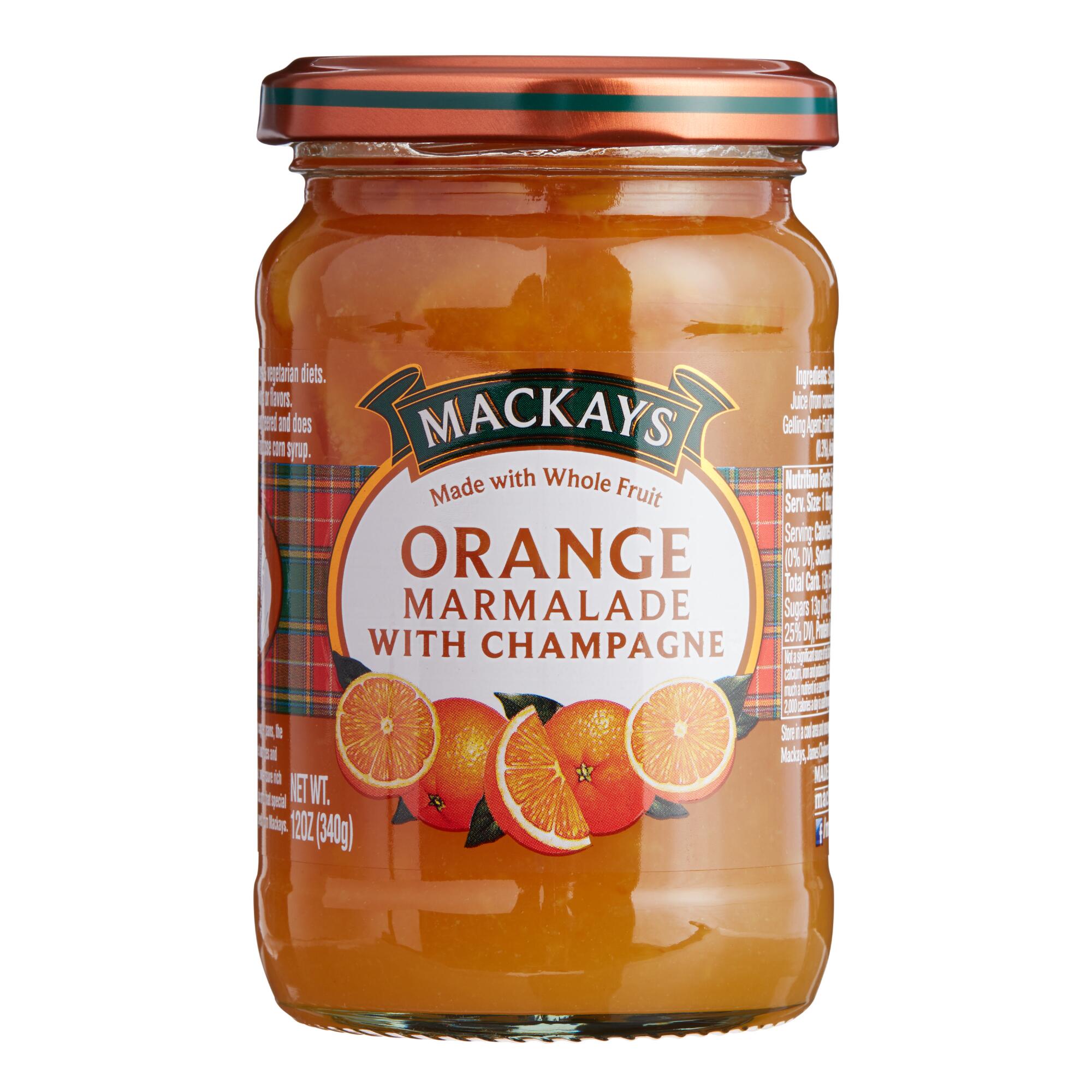 Mackays Orange Marmalade With Champagne Set Of 6 by World Market