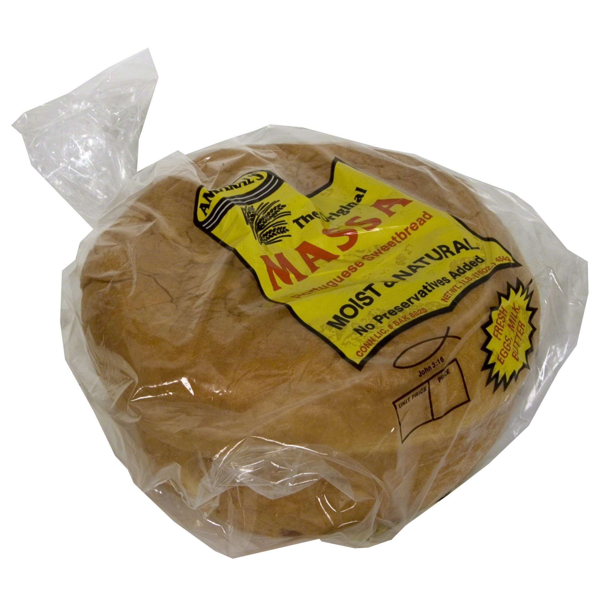 Amarals Sweetbread, Portuguese - 16 oz