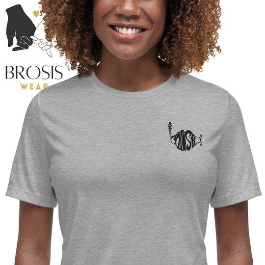 Phish Embroidered T-Shirt Bella + Canvas, Vintage 80's Phish, Logo Embroidery, Music Fan Merch, Comfy Shirt