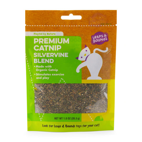 Leaps & Bounds Playful by Nature Premium Catnip Silver Vine Blend Cat Treat Hider | 3374032