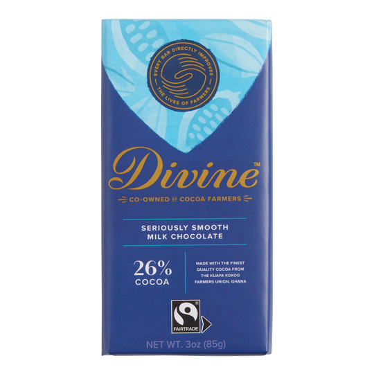 Divine Smooth Milk Chocolate Bar Set Of 3 by World Market