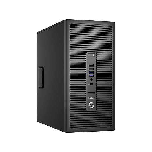 HP ProDesk 600 G2 Refurbished Desktop Computer, Intel i3, 16GB RAM, 480GB SSD
