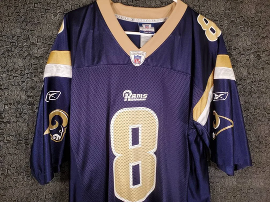 st Louis Rams Sam Bradford Nfl Football Jersey - Original Vintage Reebok Adult Size Medium
