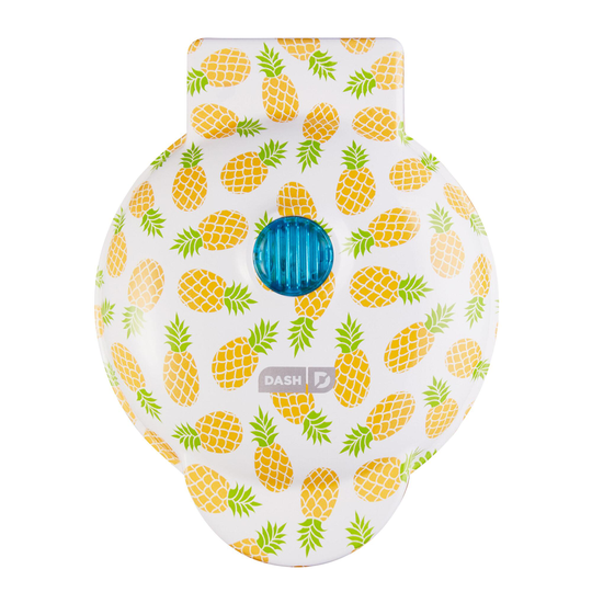 Dash Pineapple Mini Nonstick Waffle Maker: Multi by World Market