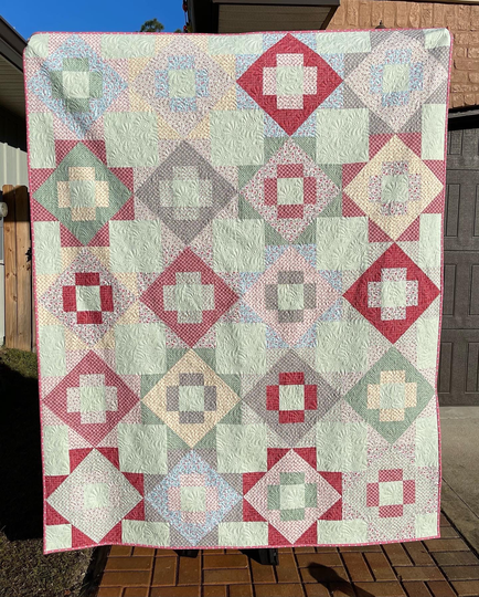 Meadowland Quilt | Appx 64"x80"