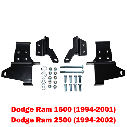 Detail K2 Mount Kit Snow Plow Accessory For Dodge Ram 1500 94-01, Ram 2500 94-02 | 84309