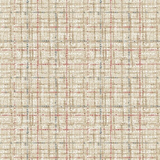 Coco ~ Sand Textured Grid Blender Cotton Fabric, Michael Miller 100% Tan Sand Brown Fabric