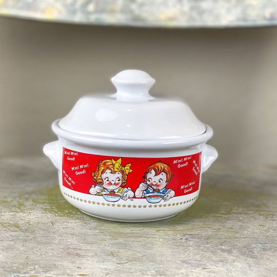 Vintage Campbell Soup Bowl With Lid Campbell's Kitchen 1998 Kids