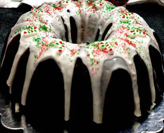 Christmas Spiced Fig Cake