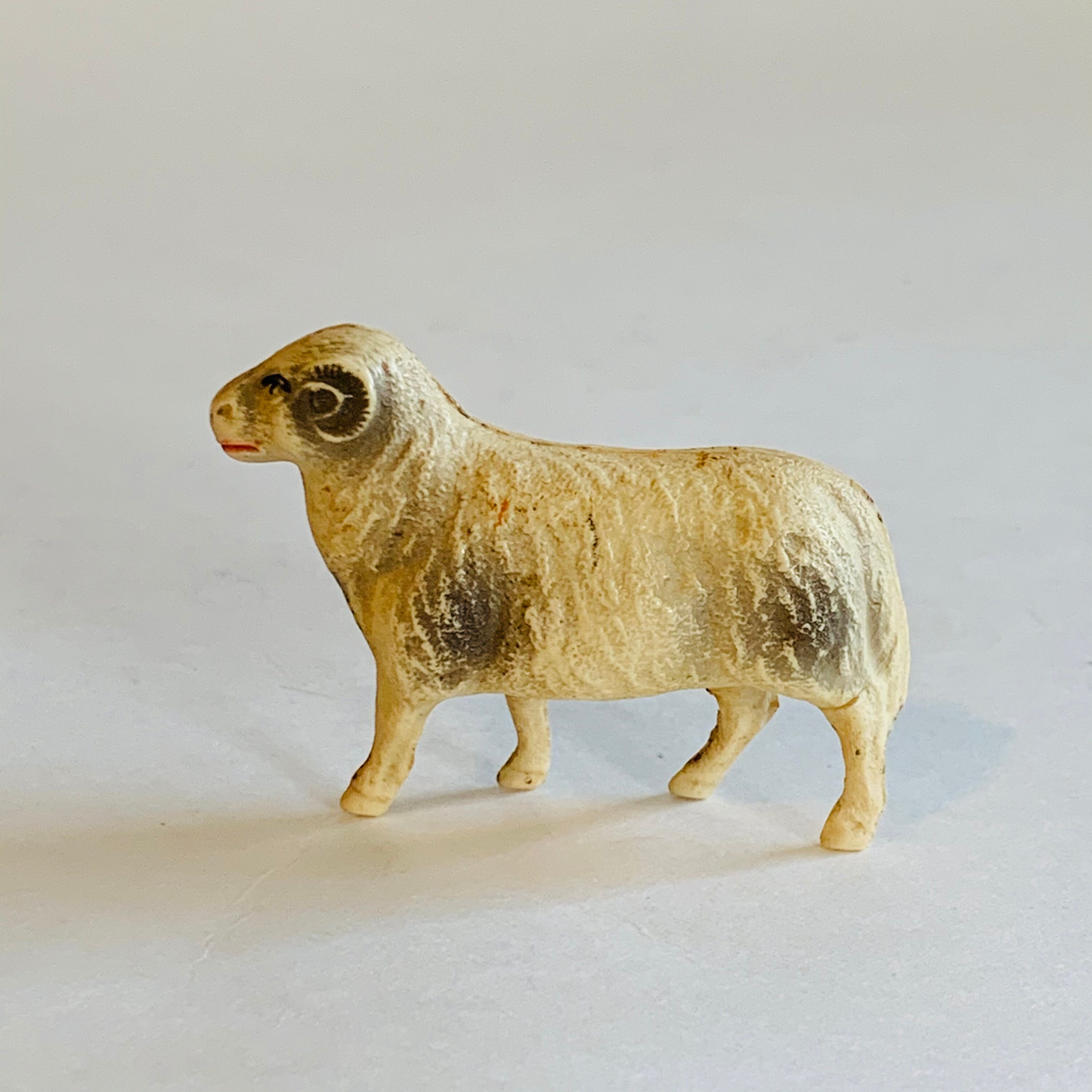 Vintage Celludlod Ram Miniature