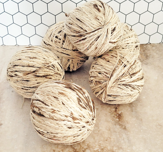 Cotton & Silk Blended Yarn Rolls
