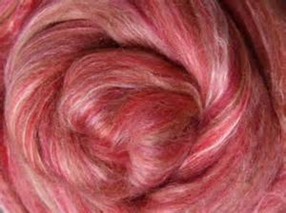 Mulberry Silk Merino Luxury Blend Sliver Spinning & Felting Super Fast Shipping
