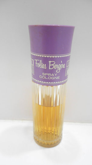 Vintage Folies Bergere Spray Cologne | 18-D 1.5 Oz. Full BottleBourjois, More Than Half