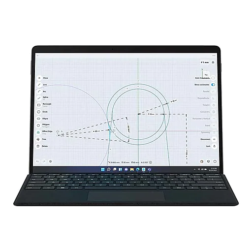 Microsoft Surface Pro 8 13" Tablet, WiFi, 8GB RAM, 512GB, Windows 11, Graphite (EBQ-00016)