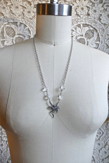Nouveau Silver & Quartz Fairy