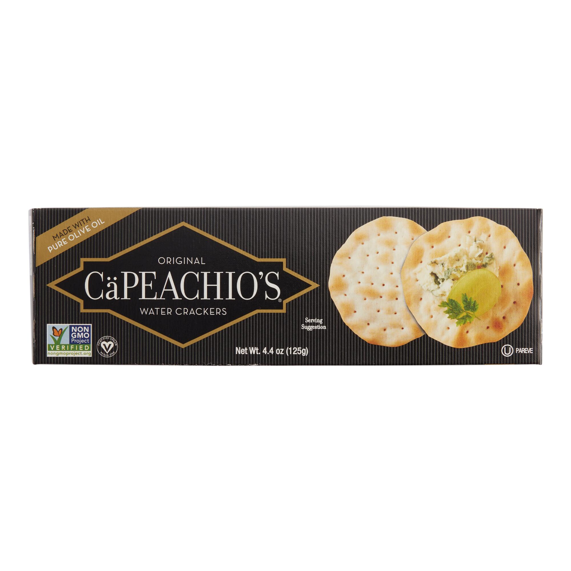 CaPeachio's Original Water Crackers Set of 2 by World Market