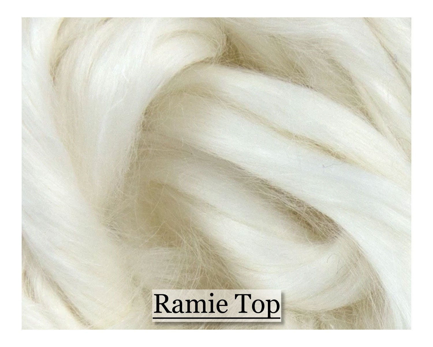 Ramie Top - Nettle Natural Fiber 1, 2 Or 4 Ounce Size