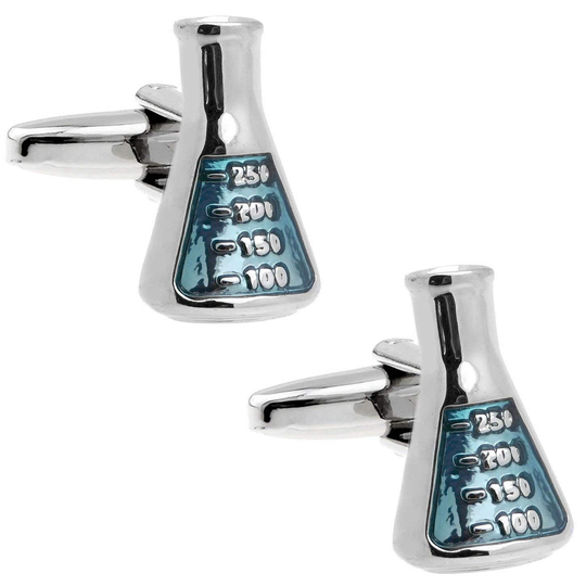 Chemists Mixing Flask Cufflinks