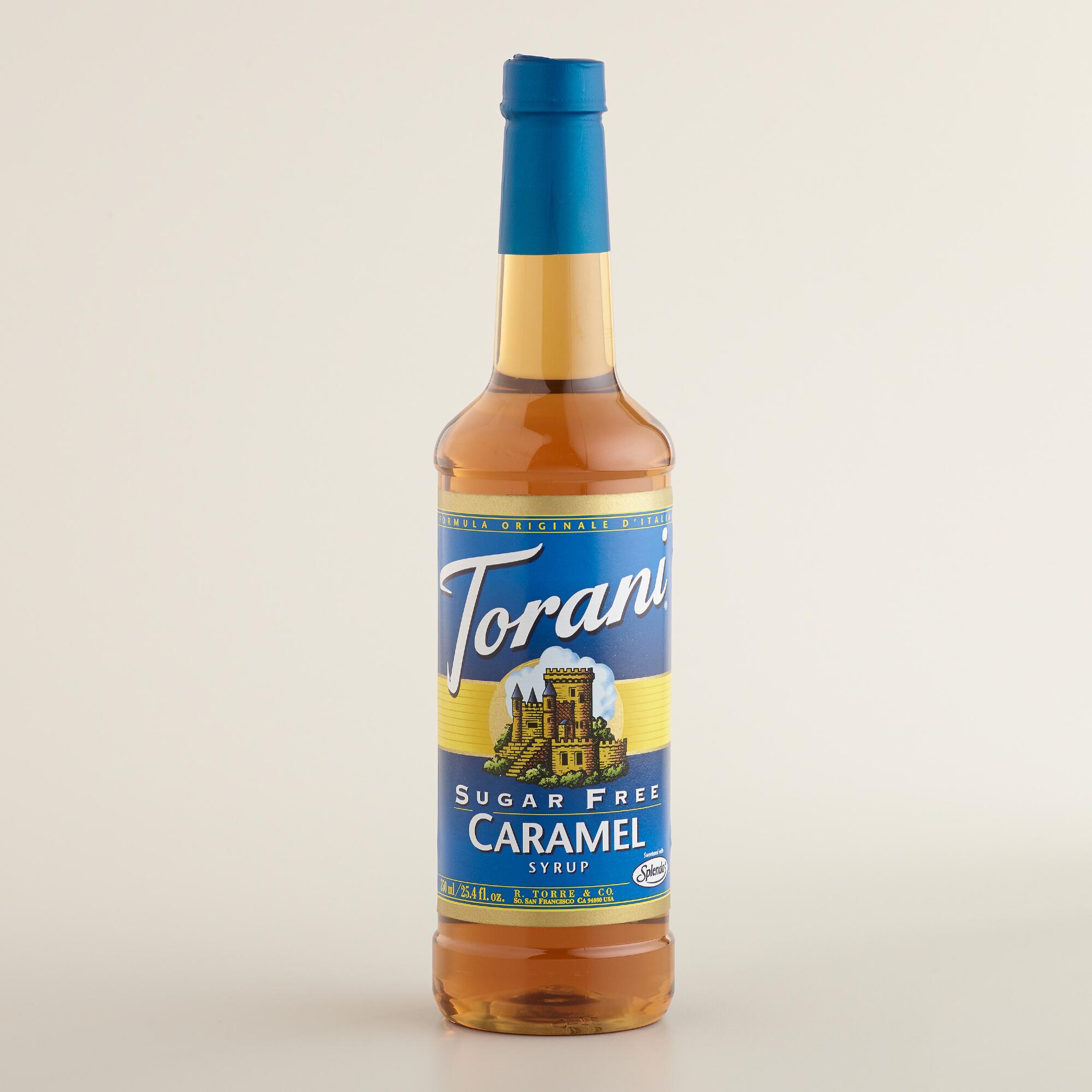 Torani Sugar Free Caramel Syrup Plastic Bottle by World Market