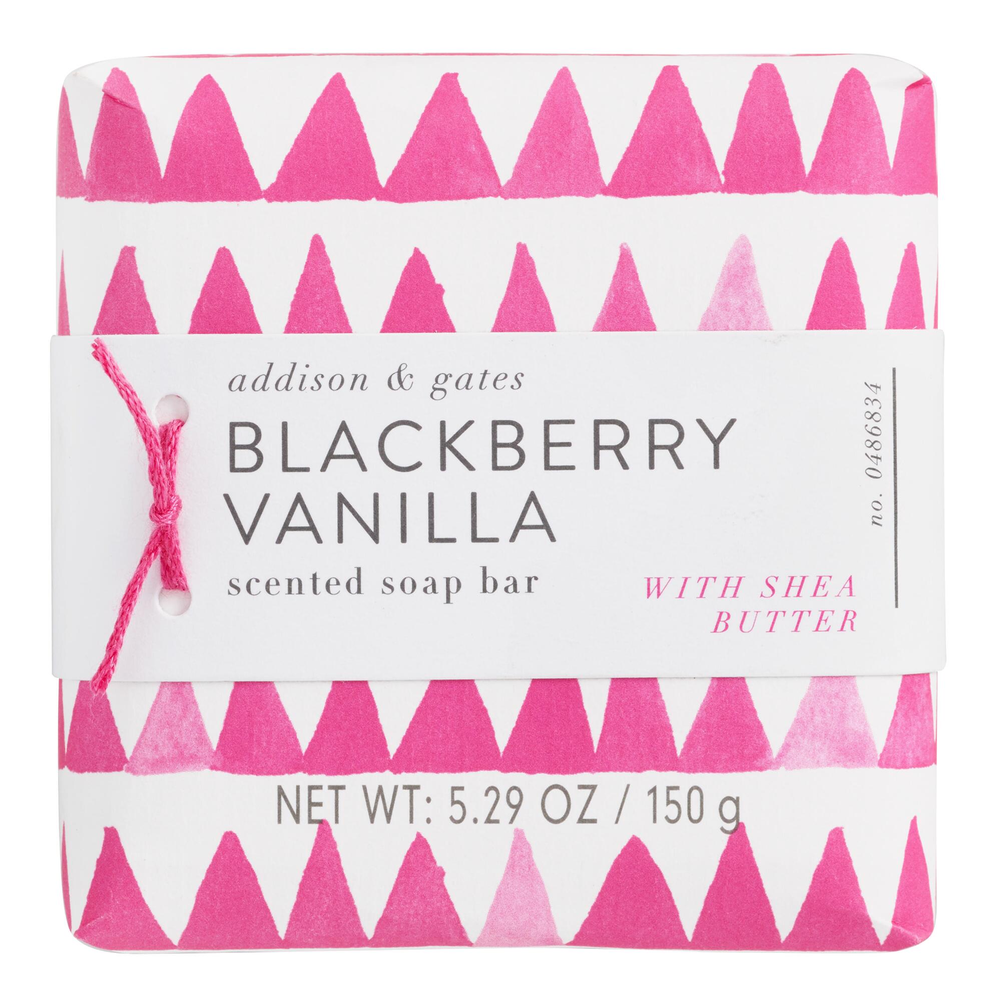 A&G Geo Pop Blackberry Vanilla Bar Soap Set of 2 by World Market