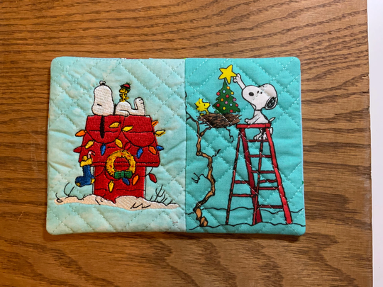 Snoopy's Decorated Doghouse
