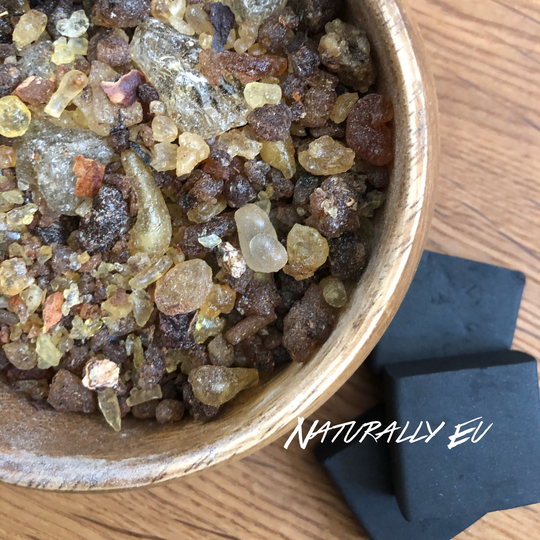 12Th House Resin Incense Blend | Copal Frankincense Myrrh| High Fragrance Naturally Eu
