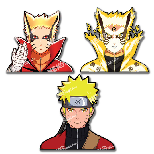 Ramen Boy Anime Peeking Stickers & Waterproof Vinyl Decals For Cars, Laptops, Phones, Hydroflasks, Windows, Books, Journals