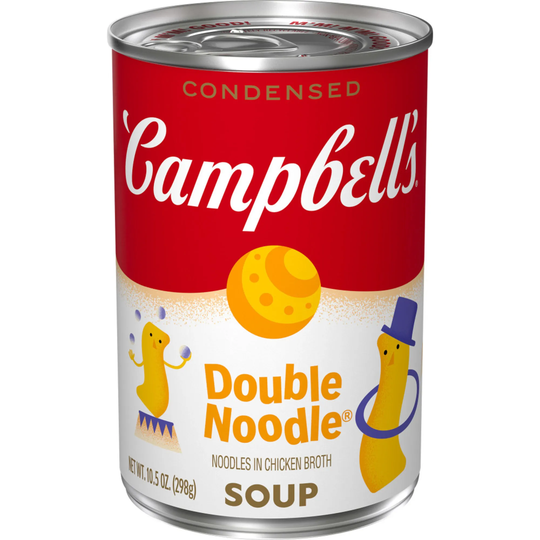 Campbell's Condensed Double Noodle Soup - 10.5 oz