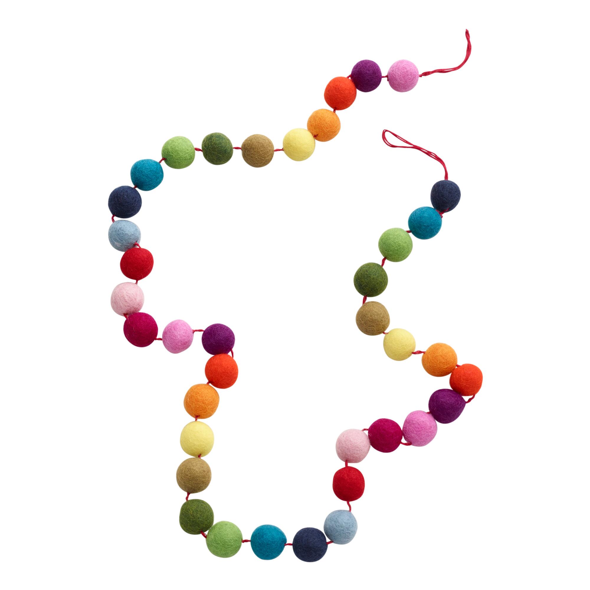 Multicolor Felt Garland by World Market