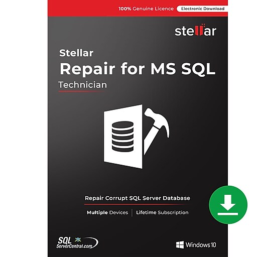 Stellar Phoenix MySQL Database Recovery for 1 User, Windows, Download (Y2YJFAFWF4LFS3D)